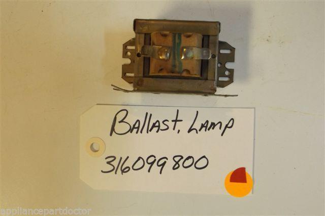 FRIGIDAIRE Stove 316099800 Ballast-lamp USED PART FRIGIDAIRE Stove 316099800 Ballast-lamp USED PART